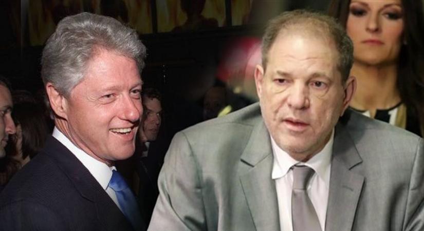 Új megvilágításba került Harvey Weinstein és Bill Clinton kapcsolata