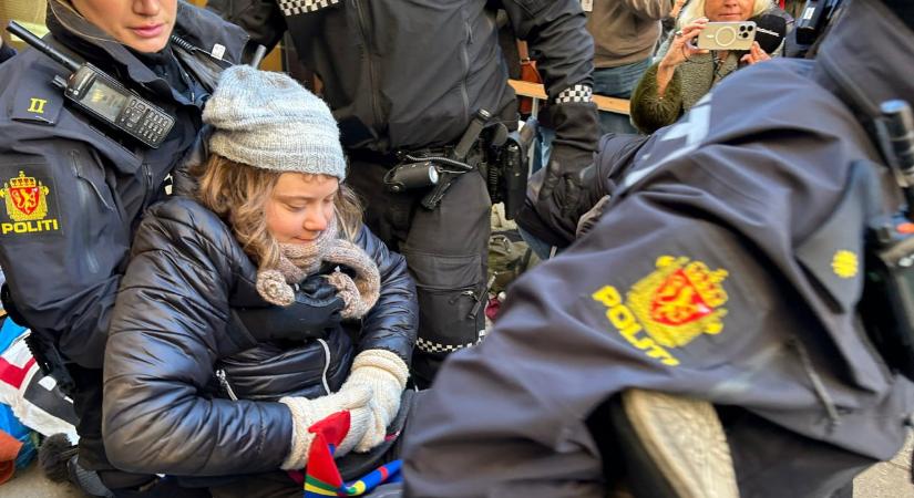 Greta Thunberget újra letartóztatták