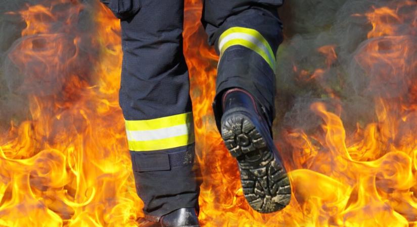 Tűz ütött ki a zombori menekültközpontban (Fotó)