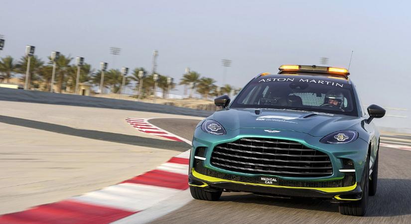 Íme, az Aston Martin új F1-es orvosi autója, a világ leggyorsabb SUV-ja! (képek)