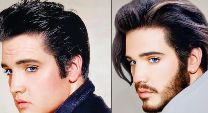 Egy művész megmutatta, hogy nézne ki mai fiatalként Elvis, II. Erzsébet vagy Marilyn Monroe