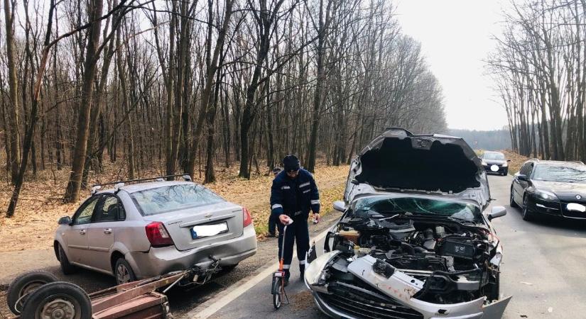 Baleset történt Zalaegerszeg és Egervár között péntek délután