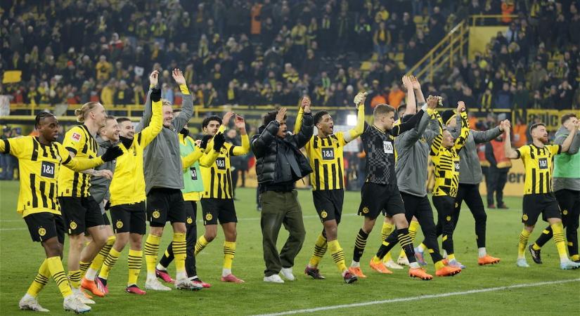 Megállíthatatlan a Borussia Dortmund, már a Bayern előtt a sárga-feketék