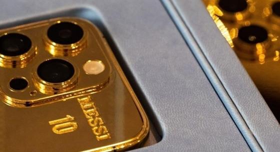 Annyira örült Lionel Messi a világbajnoki győzelemnek, hogy vett 35 aranyozott iPhone 14 Prót