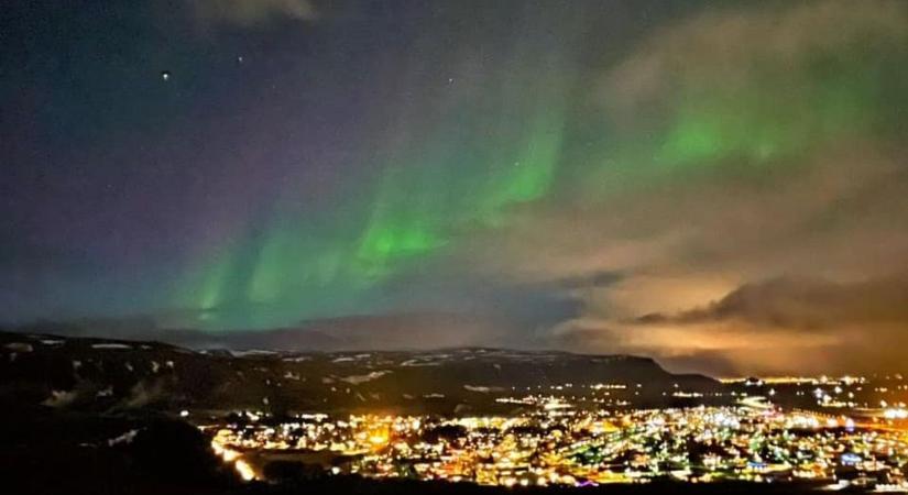 Ilyennek látta Heves megye nagykövete a sarki fényt Izlandon  fotók