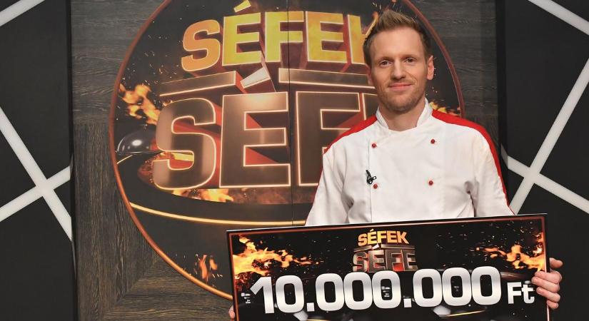 Mi lett vele? Így él most Alföldy Ákos, a Séfek séfe nyertese
