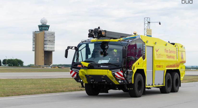 Saját létesítményi tűzoltósága lesz a Liszt Ferenc Nemzetközi Repülőtéren a Budapest Airportnak