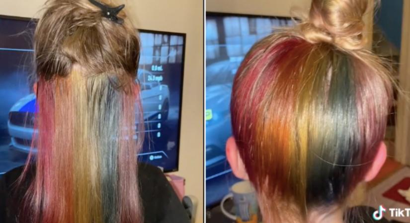 „Szivárványszínűre festettem az 5 éves fiam haját, hogy ösztönözzem az önkifejezésre”