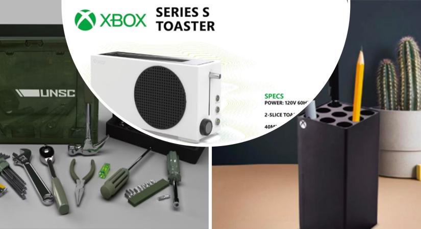 Xbox tányérkészlet, tolltartó, sörnyitó és kenyérpirító is készülhet