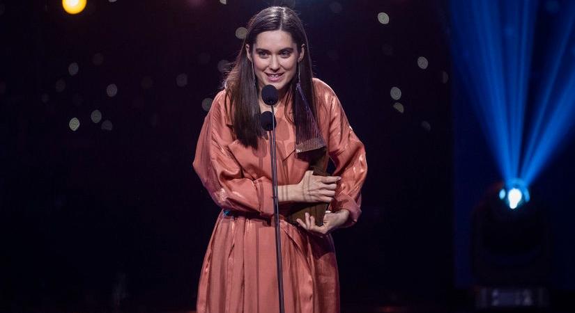 Bárdos Judit színművész Kristályszárny díjat kapott