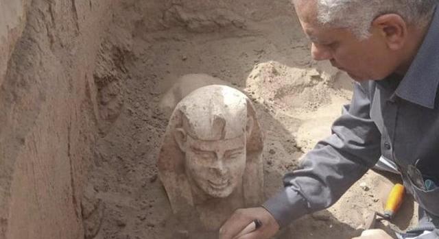 Római császárról mintázott arcú szfinxet találtak Egyiptomban