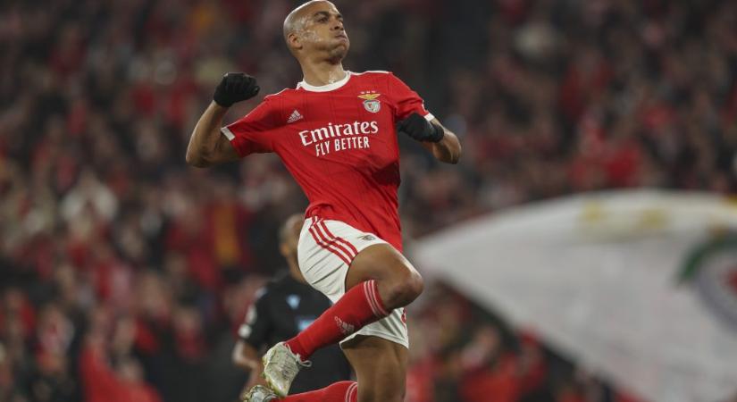 Amíg mindenki a Chelsea és a Dortmund párharcával volt elfoglalva, a Benfica játékosa írt klubtörténelmet