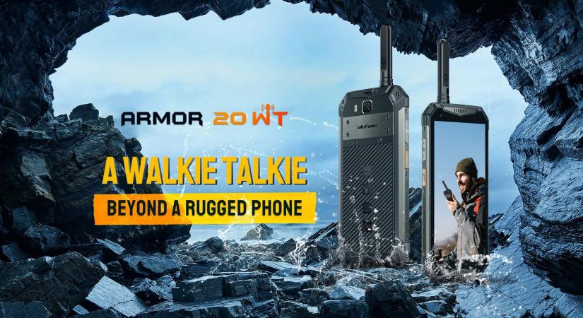 Walkie-talkie és strapabíró mobil az Ulefone-tól
