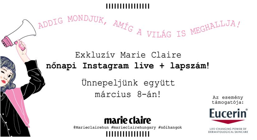 Női hangok: exkluzív nőnapi Instagram Live