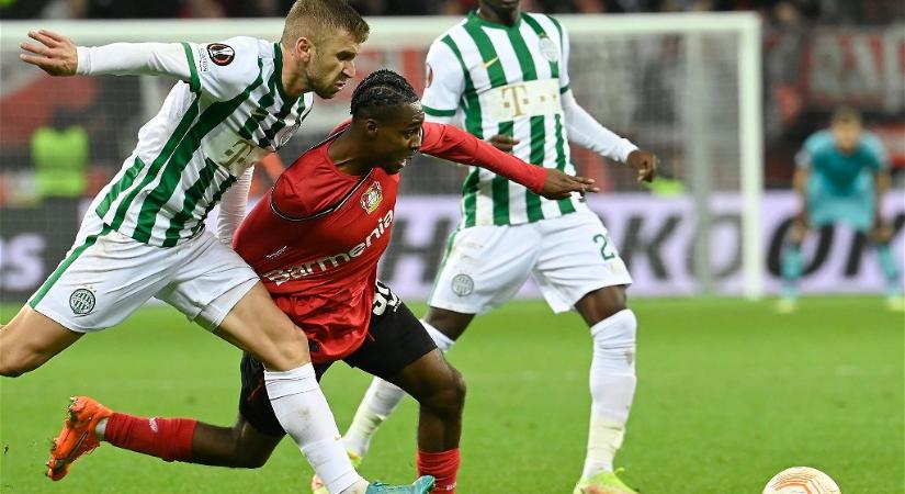 Európa-liga: 2-0-ra kikapott a Ferencváros a Bayer Leverkusen otthonában