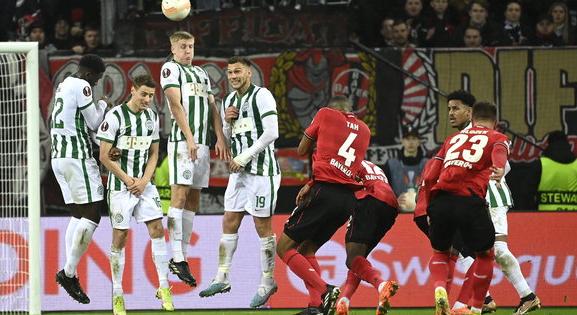 Kétgólos hátrányba került a Ferencváros a Bayer Leverkusen vendégeként