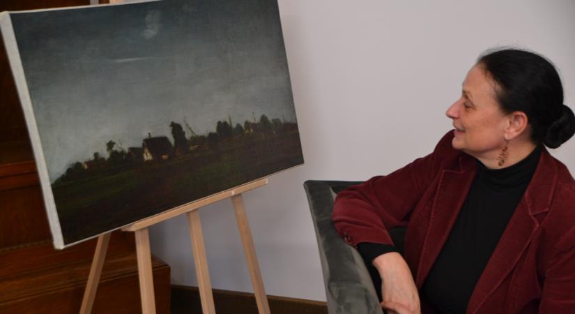 Visszatért Szentendréről Makóra a Barcsay-festmény