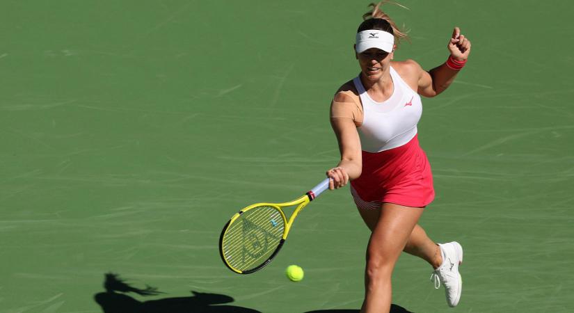 Szenzáció: a magyar teniszezőnő legyőzte az Australian Open-döntős sztárt Indian Wellsben