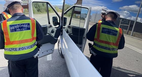 Hétfőn finn módszer szerint tartanak közúti ellenőrzést a rendőrök