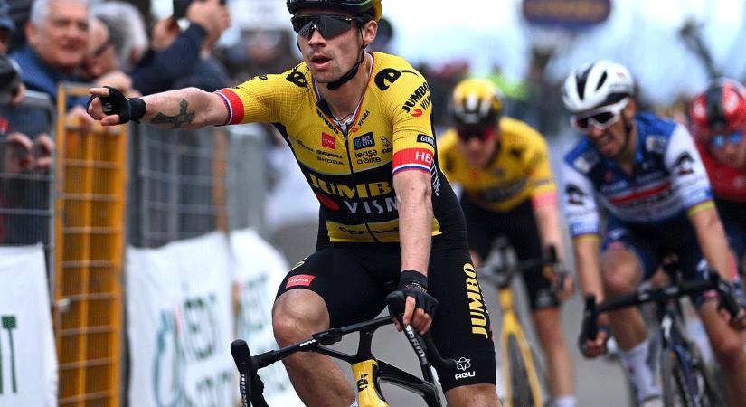 Kerékpár: ismét Roglic győzött a Tirreno–Adriaticón, átvette a vezetést összetettben