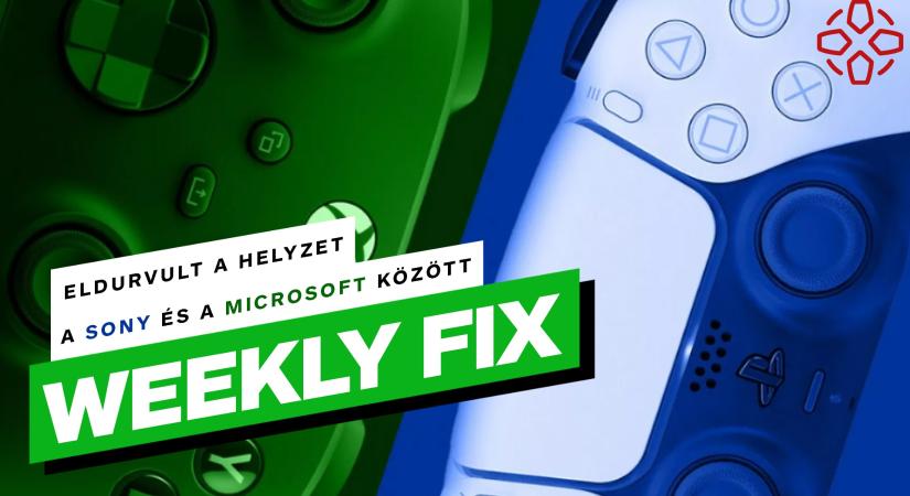 Eldurvult a helyzet a Sony és a Microsoft között - Weekly Fix (2023/10. hét)