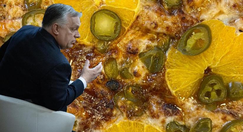 Orbán-pizza, világszám! – A kicsi: 3530.- Ft, a nagy: 3810.- Ft, az óriás: 10 330.- Ft