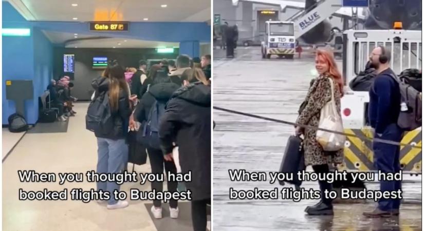 Azt hitték, Budapestre repülnek, de egy egészen másik országban kötöttek ki