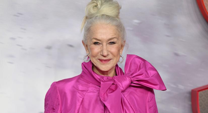 A 77 éves Helen Mirren pink kabátját csodálja most mindenki: pezsdítő, vibráló jelenség a vörös szőnyegen