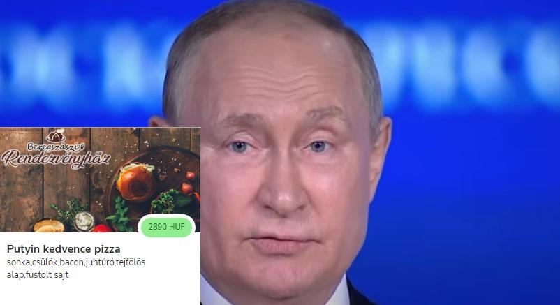 Putyin kedvencét is lehet rendelni egy hajdúböszörményi étteremből