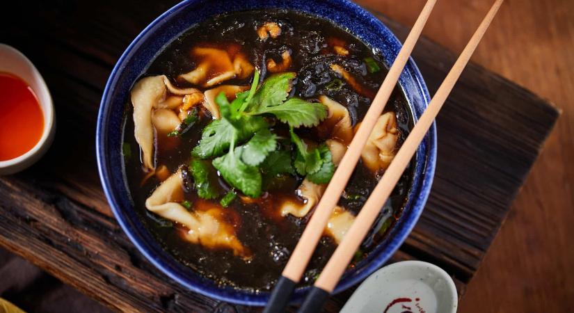Házi wonton leves