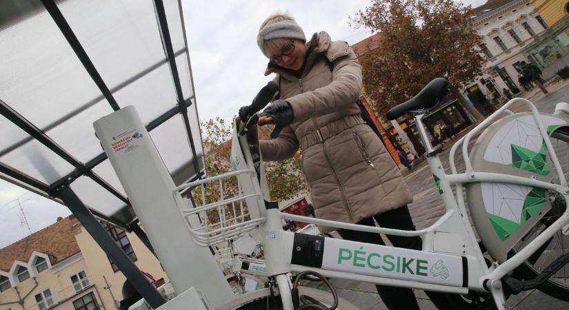 A pécsi elektromos kerékpárhálózat bővítését hiányolják olvasóink