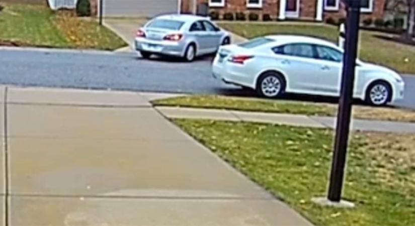 Véletlenül a szomszéd kocsibeállójára fordult rá a lány, a folytatás minden képzeletet felülmúlt - videó