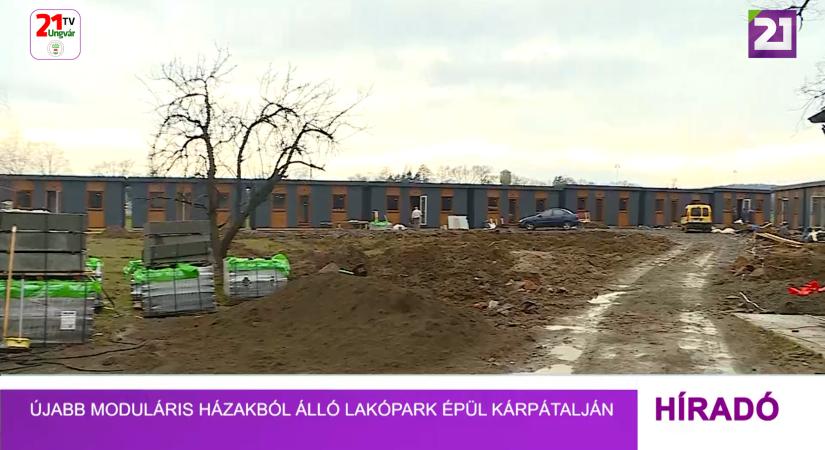 Újabb moduláris házakból álló lakópark épül Kárpátalján (videó)