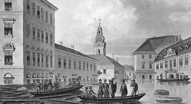 Pest házainak felét elpusztította a 1838-as jeges árvíz