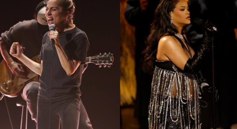 Szavazz! Neked Rihanna vagy Lady Gaga fellépése tetszett jobban az Oscaron?