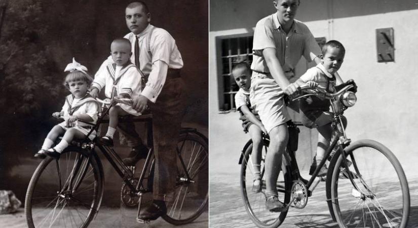 Hogy érték meg a felnőttkort ezek a gyerekek? Képeken 7 életveszélyesnek tűnő 100 éves bicikli