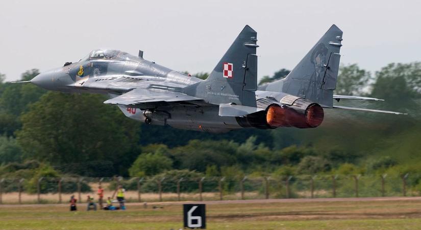 Heteken belül Ukrajnában lehetnek a lengyel MiG–29-esek