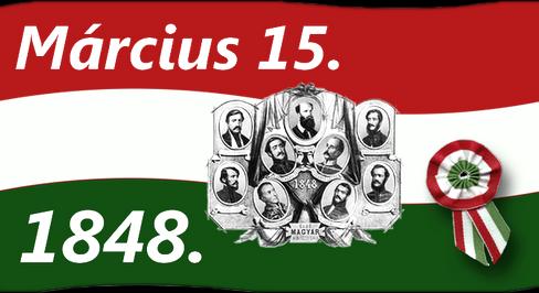 Az 1848-as magyar forradalom és függetlenségi törekvések 175. évfordulója