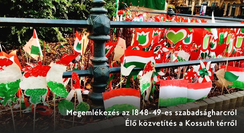 Nézze élőben a Kossuth téri ünnepi műsort!