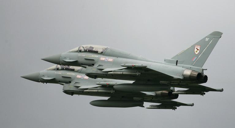 A NATO-erők elfogtak egy orosz gépet