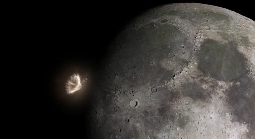 Meteor csapódott a Holdba  videó