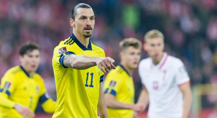 Óriási meglepetés: Ibrahimovic 41 évesen visszatér a svéd válogatottba