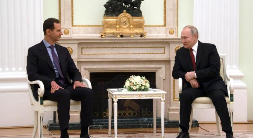 Aszad támogatásáról biztosította Putyin háborúját a „régi nácik és a neonácik” ellen