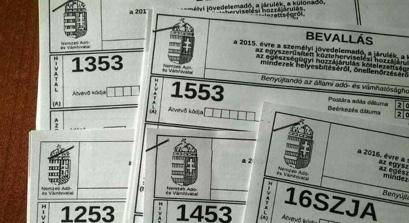 Mától elérhetők az adóbevallási tervezetek