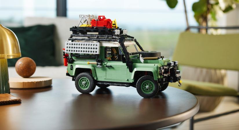 Állati jó a Lego Icons klasszikus Land Rover Defendere