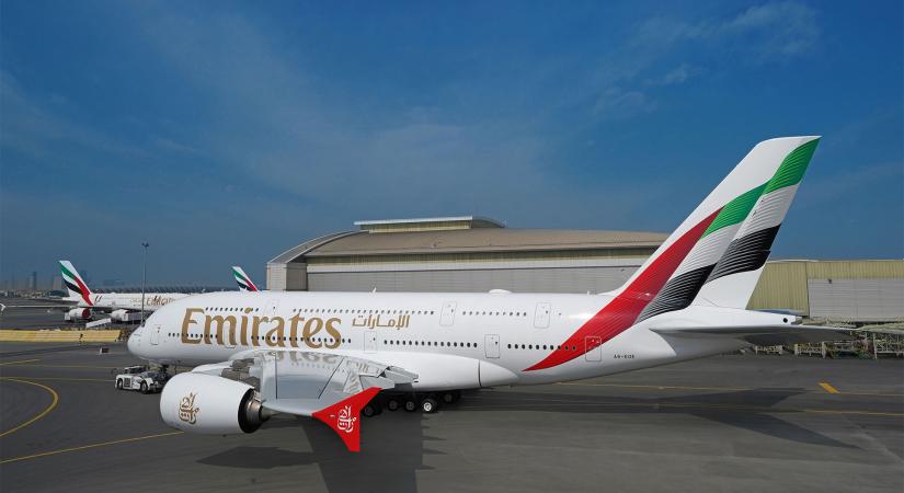 Frissítette a gépeinek festésmintáját az Emirates