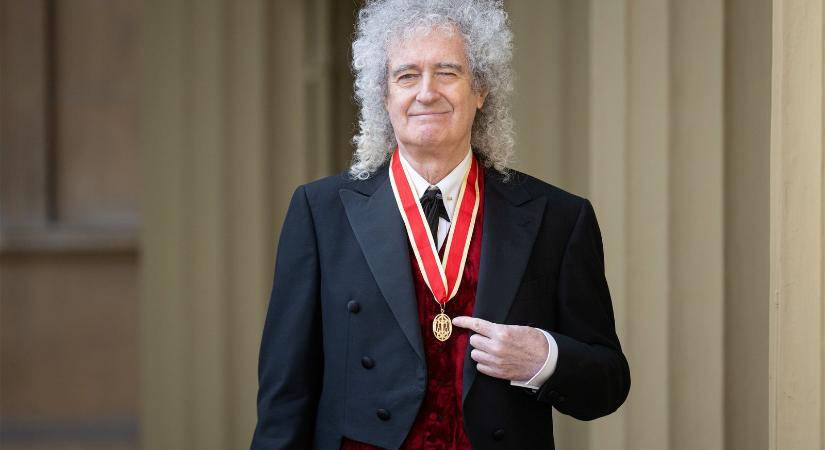 Hatalmas kitüntetésben volt része a Queen gitárosának