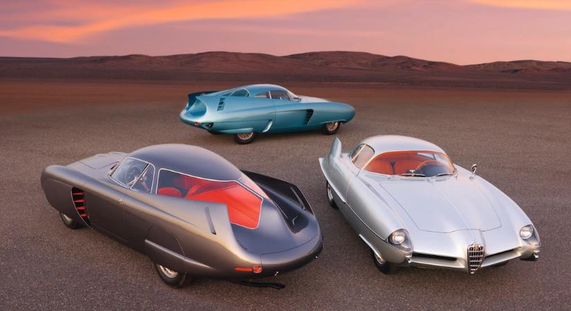 3 egyedülálló és futurisztikus Alfa Romeo várja új gazdáját a Sotheby’s-nél