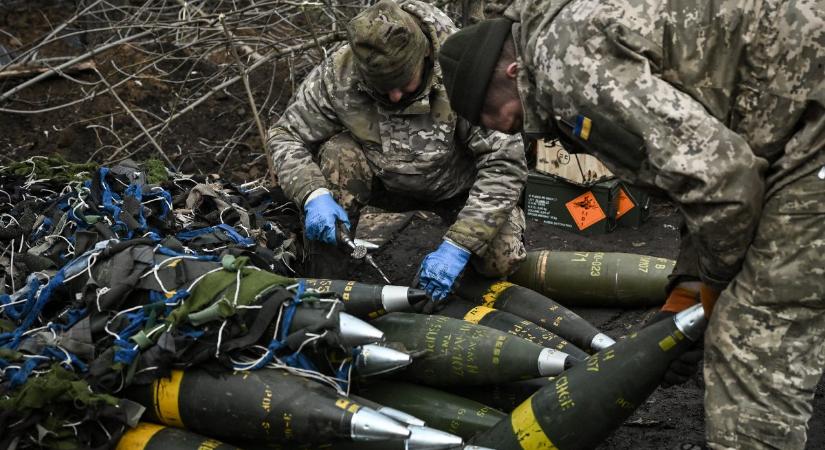 New York Times: Túl sok lőszert használnak el az ukránok Bahmutnál, Amerika egy „utolsó utáni próbálkozásra” készül