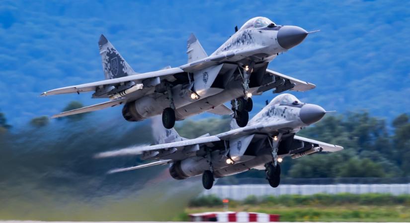 Szlovákia tizenhárom MiG 29-es vadászgépet ad át Ukrajnának